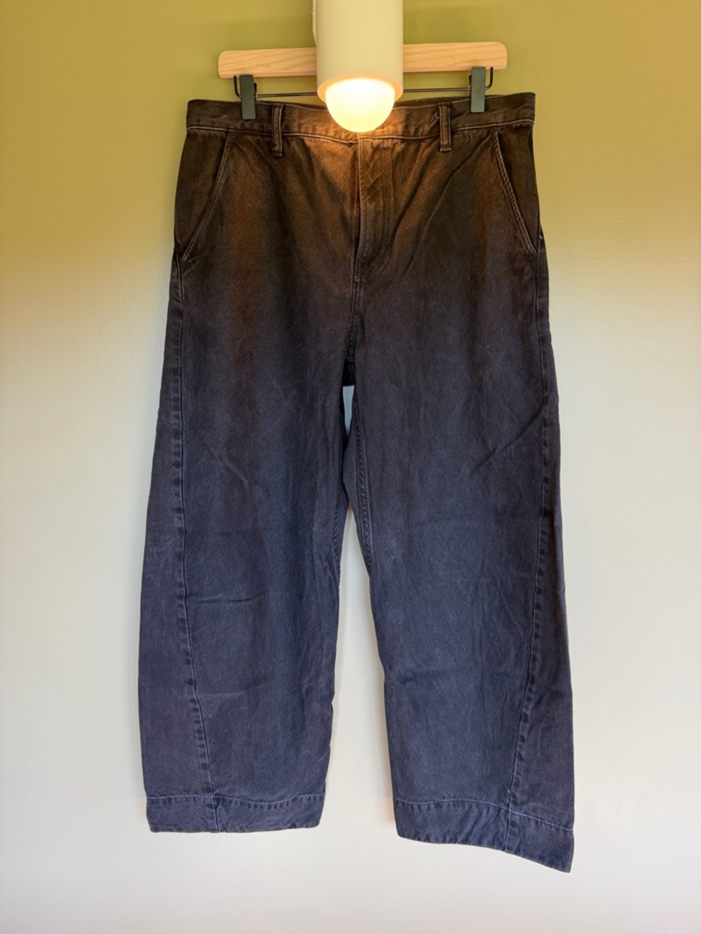 Everlane women’s The Summer Barrel Jean size 31R black
